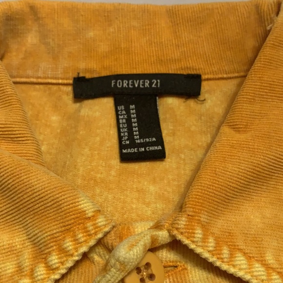 Forever21 women’s corduroy button up - Picture 4 of 6